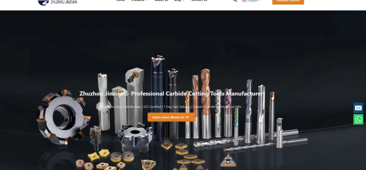 Top 10 Carbide Cutting Tool Manufacturers in China | Zhuzhou Jinzuan