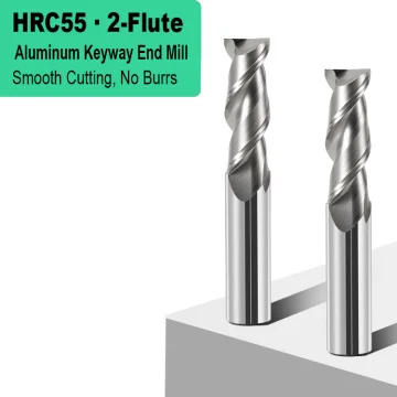 Zhuzhou Jinzuan 2 Flute Keyway Flat End Mill for Aluminum