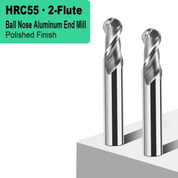 Zhuzhou Jinzuan 2-Flute HRC55 Aluminum Ball Nose End Mill