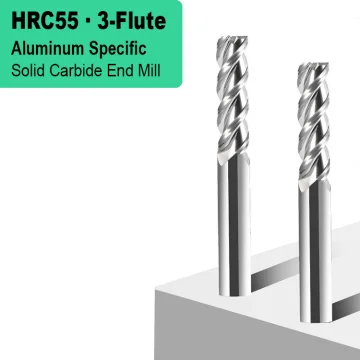 Zhuzhou Jinzuan HRC55 3-Flute Solid Carbide End Mill for Aluminum